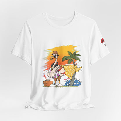 Flamingo Drift Tee – sunset Summer ‘26 Capsule Edition