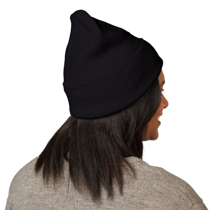 Maple Leaf Cuffed Beanie — Castle edition