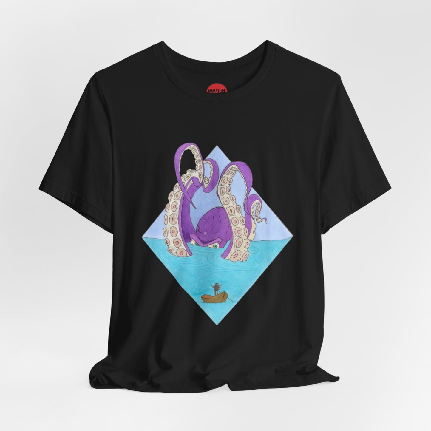 Octopus Ocean Tee — Purple Kraken Graphic T-Shirt