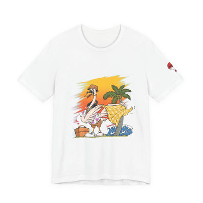 Flamingo Drift Tee – sunset Summer ‘26 Capsule Edition