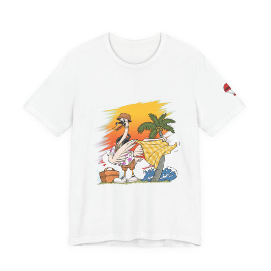 Flamingo Drift Tee – sunset Summer ‘26 Capsule Edition