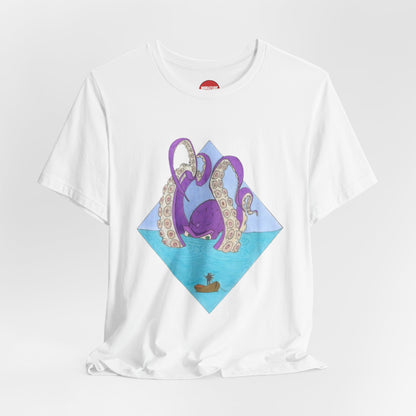 Octopus Ocean Tee — Purple Kraken Graphic T-Shirt