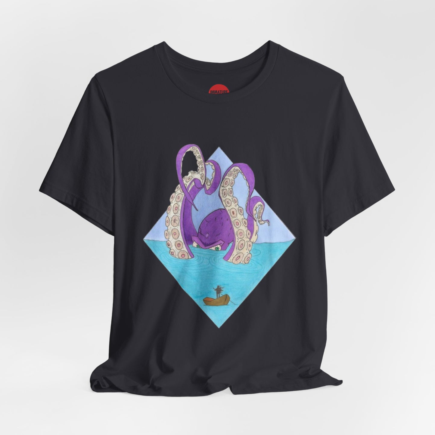 Octopus Ocean Tee — Purple Kraken Graphic T-Shirt