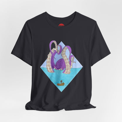 Octopus Ocean Tee — Purple Kraken Graphic T-Shirt