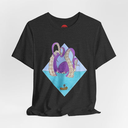 Octopus Ocean Tee — Purple Kraken Graphic T-Shirt