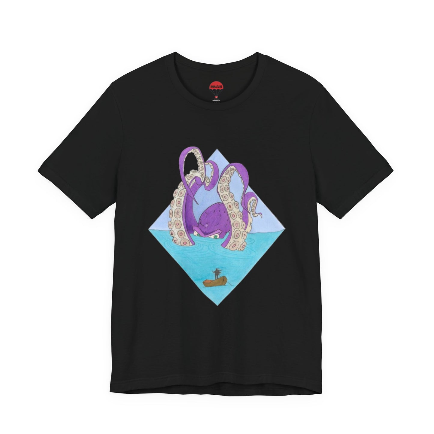 Octopus Ocean Tee — Purple Kraken Graphic T-Shirt