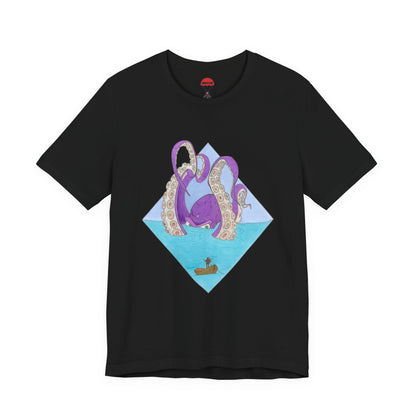 Octopus Ocean Tee — Purple Kraken Graphic T-Shirt